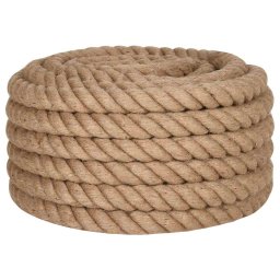 vidaXL Touw 10 m lang 40 mm dik jute