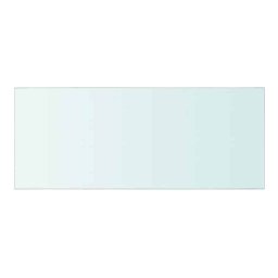 vidaXL Wandschap transparant 50x20 cm glas