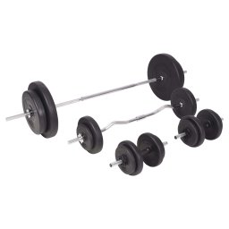 vidaXL Halterset 90 kg