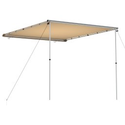 vidaXL Luifel voor camper en caravan 2,4x3x2,15 m beige