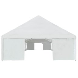 vidaXL Partytent 6x16 m PE wit