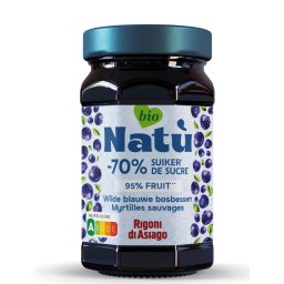 Natù Biologische Wilde Blauwe Bosbessenjam