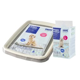 Voordeelset: 7 pads + 50 large pads - Savic Puppy Trainer Startpakket