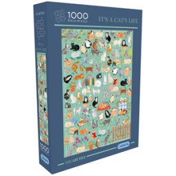 The Art File: It’s a Cat’s Life Puzzel (1000 stukjes)