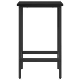 vidaXL Barkruk Zwart eiken 40 x 32 x 64 cm Bewerkt hout