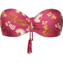 Cyell Maat 38B WILD ORCHID Bikinitop Bandeau Voorgevormd met Beugel Dames