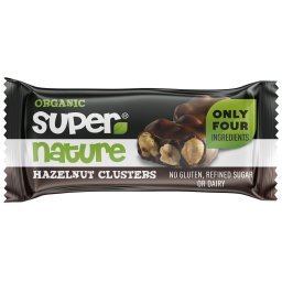 Super Nature Organic Hazelnut Clusters