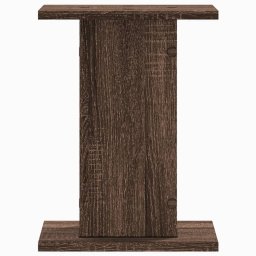 vidaXL Speakerstandaards 2 st 30x30x40 cm bewerkt hout bruin eiken
