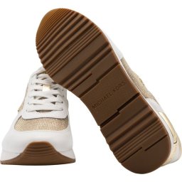 Michael Kors Maat 39 Allie Trainer Dames Sneaker White/Gold