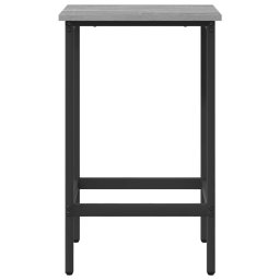 vidaXL Barkruk 2 st Grijs Sonoma 40 x 32 x 74 cm Bewerkt hout