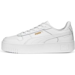 PUMA Carina Street - maat 41 - Dames Sneakers - Wit/Goud