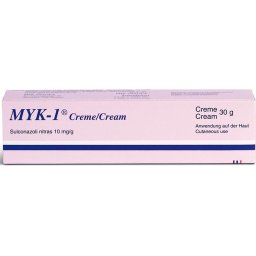 Myk-1 hydrofiele crème 10mg/g - bij schimmelinfecties van de huid -