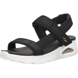 Skechers - maat 37 - UNO SANDAL - SUMMER STAND 2 Dames Sandalen - Zwart