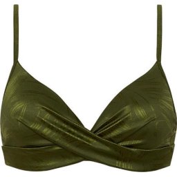 Beachlife - Maat 36B - Pesto Twist bikinitop met beugel Dames
