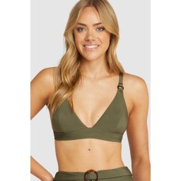 Baku Maat 38 Glimmer longline triangel bikinitopje Vrouwen