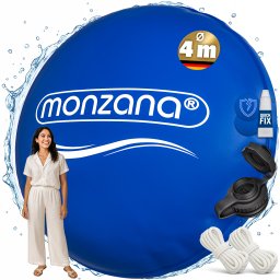 Zwembadkussen XXL Blauw Ø4m -20°C