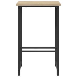 vidaXL Barkruk 2 st Sonoma Eiken 40 x 32 x 64 cm Bewerkt hout