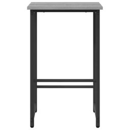 vidaXL Barkruk Grijs Sonoma 40 x 32 x 64 cm Bewerkt hout