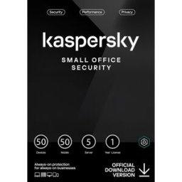 Kaspersky Small Office Security 2026 - 50 Apparaats - 50 Gebruikers - 1 Jaar voor PC / Mac / iOS / Android - Code Downloaden