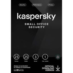 Kaspersky Small Office Security 2026 - 25 Apparaats - 25 Gebruikers - 1 Jaar voor PC / Mac / iOS / Android - Code Downloaden