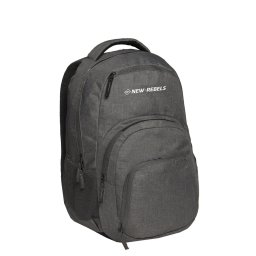 New Rebels ® BTS 3 schooltas met laptopvak zwart