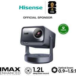 Hisense C2 Ultra 4K TriChroma Laser Projector, 65 tot 300 inch, 3000 ANSI lumen, Dolby Vision, IMAX Enhanced