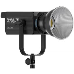 Nanlite FS-300C LED RGBW Spot Light Triple Kit With Softbox And Lightstand
