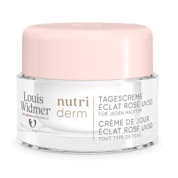 Louis Widmer Nutriderm Dagcrème Éclat Rosé UV 50 Licht Geparfumeerd