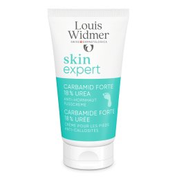 Louis Widmer Skinexpert Carbamide Forte 18 % Ureum Voetencrème Tegen Eelt Zonder Parfum