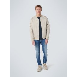 No Excess Maat M Mannen Jack Met Bomberkraag Stone
