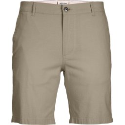 JACK&JONES Maat XXL JPSTDAVE JJLINEN BLEND SHORTS Heren Broek