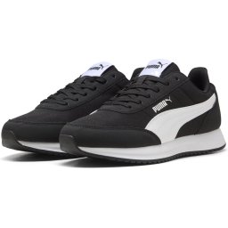 PUMA - maat 44 - R78 Lightwind Unisex Sneakers - Puma Black-Puma White