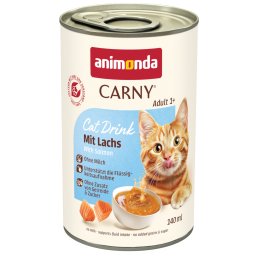 12x140ml animonda Carny Cat Drink Zalm Kattenmelk