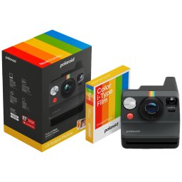 Polaroid Now Generation 3 Black + Color Film Bundle (8 photos)