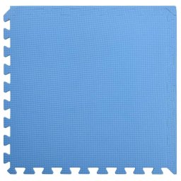 vidaXL Vloermatten 24 st 8,64 ㎡ EVA-schuim blauw