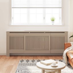 vidaXL Radiatorombouw 205 cm bewerkt hout