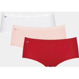 Sloggi Maat 40-42 Dames Basic+ 3Pack Midi Onderbroek Dames