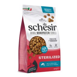 Schesir Sterilized met Vis Kattenvoer - 1,5 kg