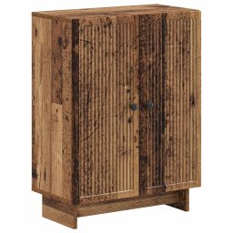 vidaXL 3-delige badkamerkast set EDE Oud hout Bewerkt hout