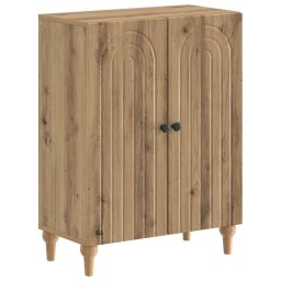vidaXL 3-delige badkamerkast set ALKMAAR Artisanaal eiken Bewerkt hout