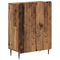 vidaXL 3-delige badkamerkast set ZWOLLE Oud hout Bewerkt hout