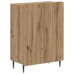 vidaXL 3-delige badkamerkast set ZWOLLE Artisanaal eiken Bewerkt hout