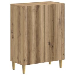 vidaXL 3-delige badkamerkast set ARNHEM Artisanaal eiken Bewerkt hout