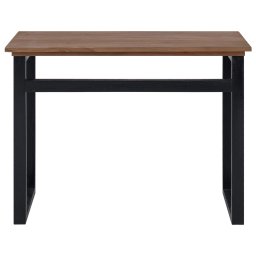 vidaXL Bureau Naturel Massief Teakhout 100 x 45 x 75cm