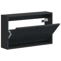 vidaXL Wandgemonteerde Schoenkast EDE 71 x 17 x 43 cm Bewerkt hout