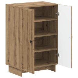 vidaXL Schoenenkast EDE 59,5 x 39,5 x 90 cm Bewerkt hout
