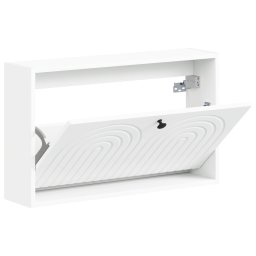 vidaXL Wandgemonteerde Schoenkast ALKMAAR 71 x 17 x 43 cm Bewerkt hout