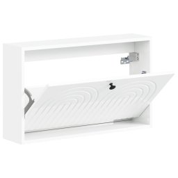 vidaXL Wandgemonteerde Schoenkast ALKMAAR 71 x 17 x 43 cm Bewerkt hout