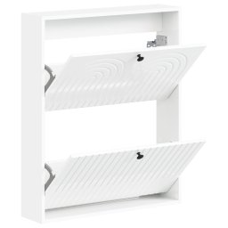 vidaXL Wandgemonteerde Schoenkast ALKMAAR 71 x 17 x 86 cm Bewerkt hout