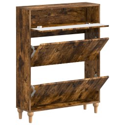 vidaXL Schoenenkast ALKMAAR 78 x 24 x 103 cm Bewerkt hout